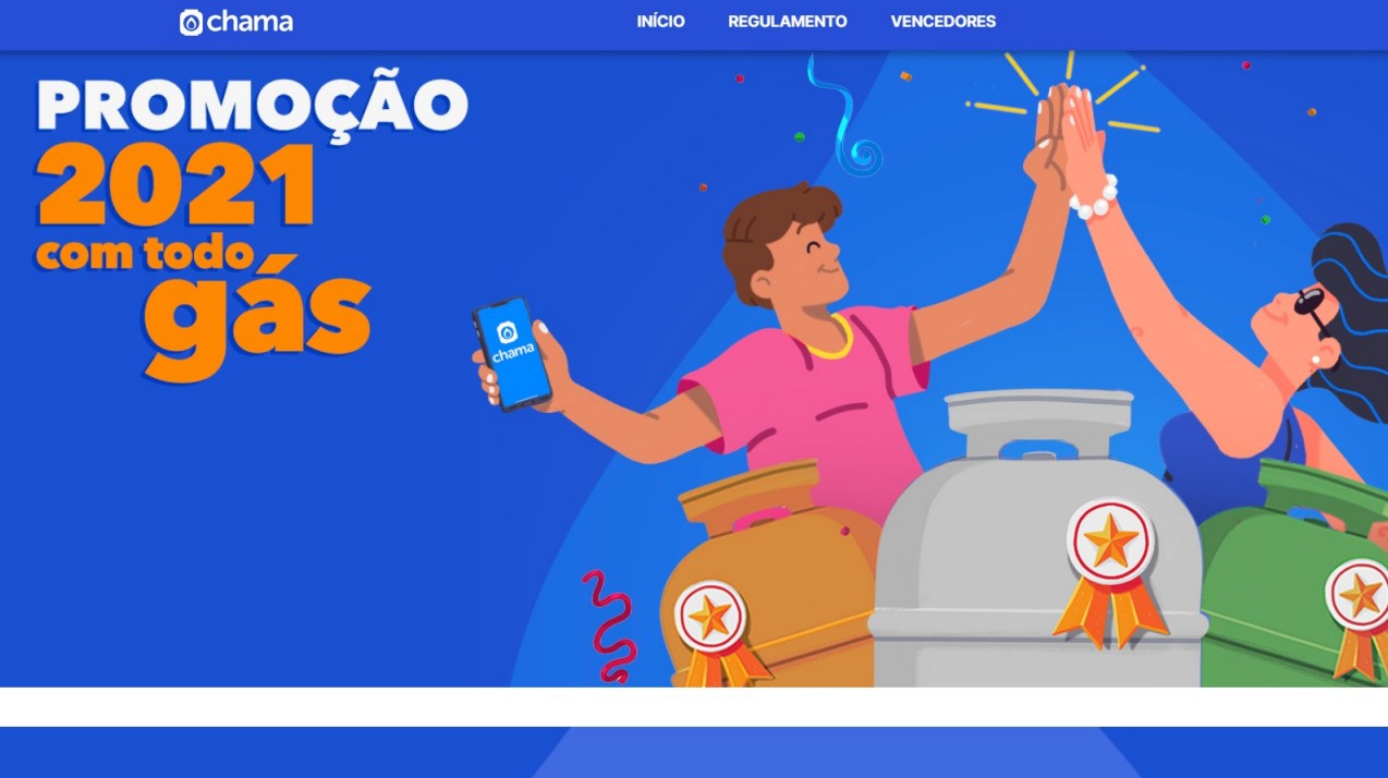 Promoção de gás